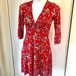 NWT Free People Floral Mini Dress- M